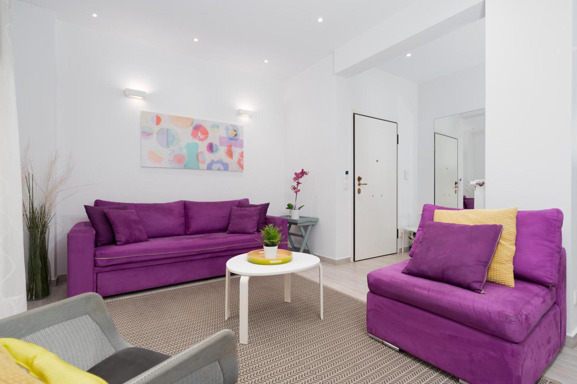 Spacious Modern Apartment In Athens Near Metro Εξωτερικό φωτογραφία
