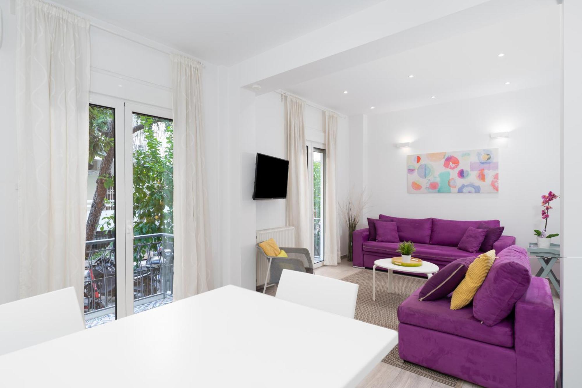 Spacious Modern Apartment In Athens Near Metro Εξωτερικό φωτογραφία