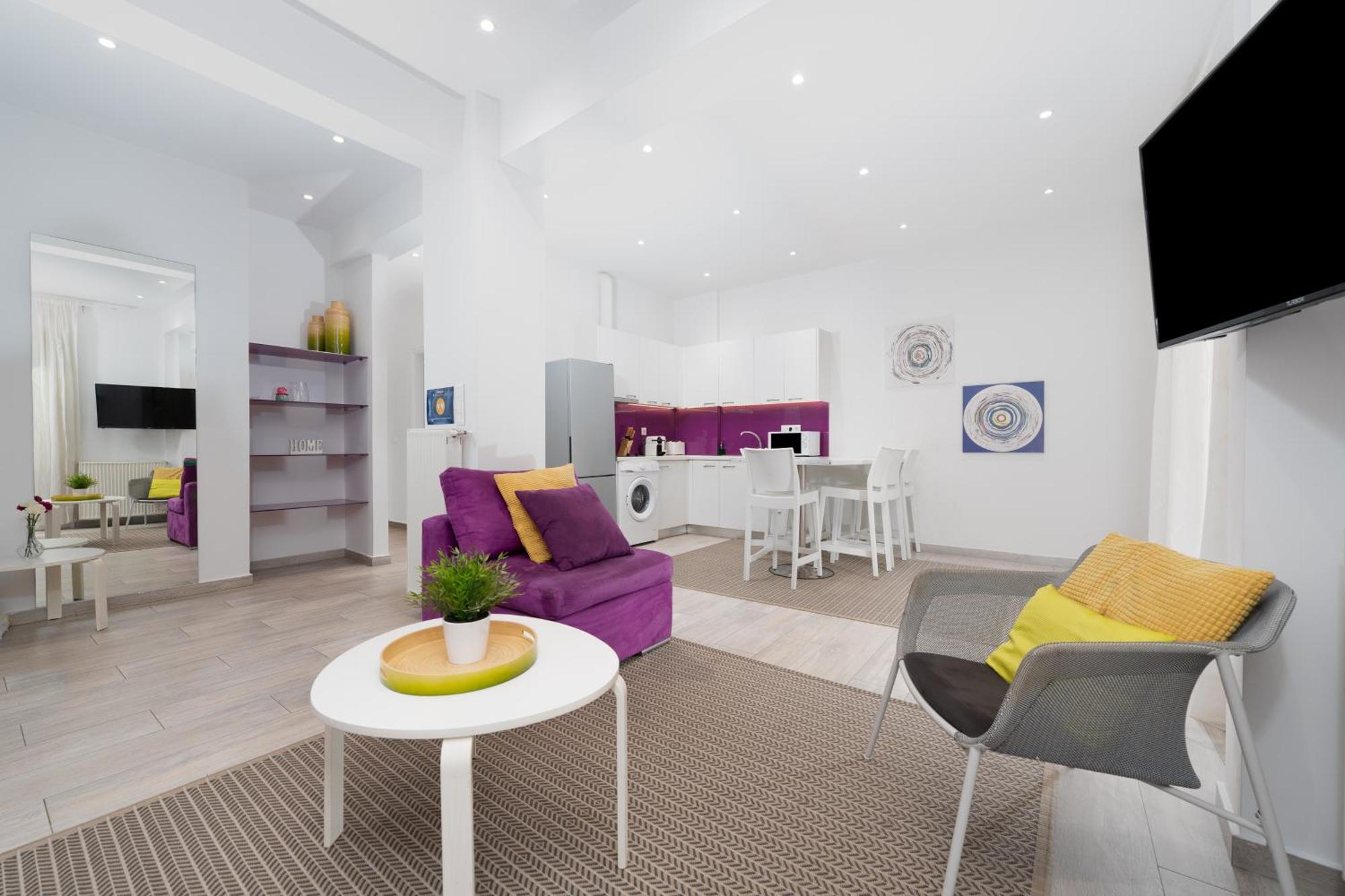 Spacious Modern Apartment In Athens Near Metro Εξωτερικό φωτογραφία
